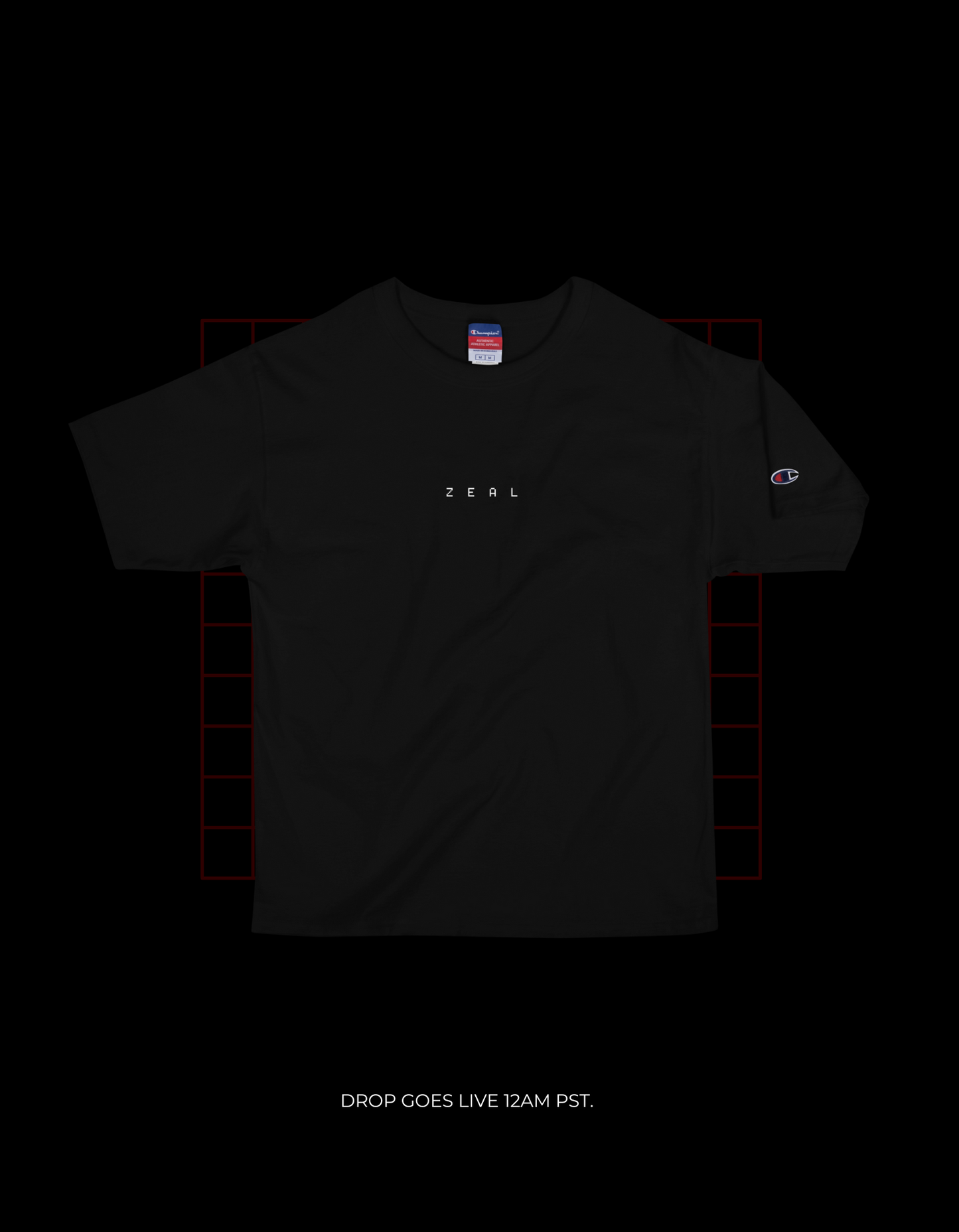 ZEAL x CHAMPION HE IS RISEN TEE