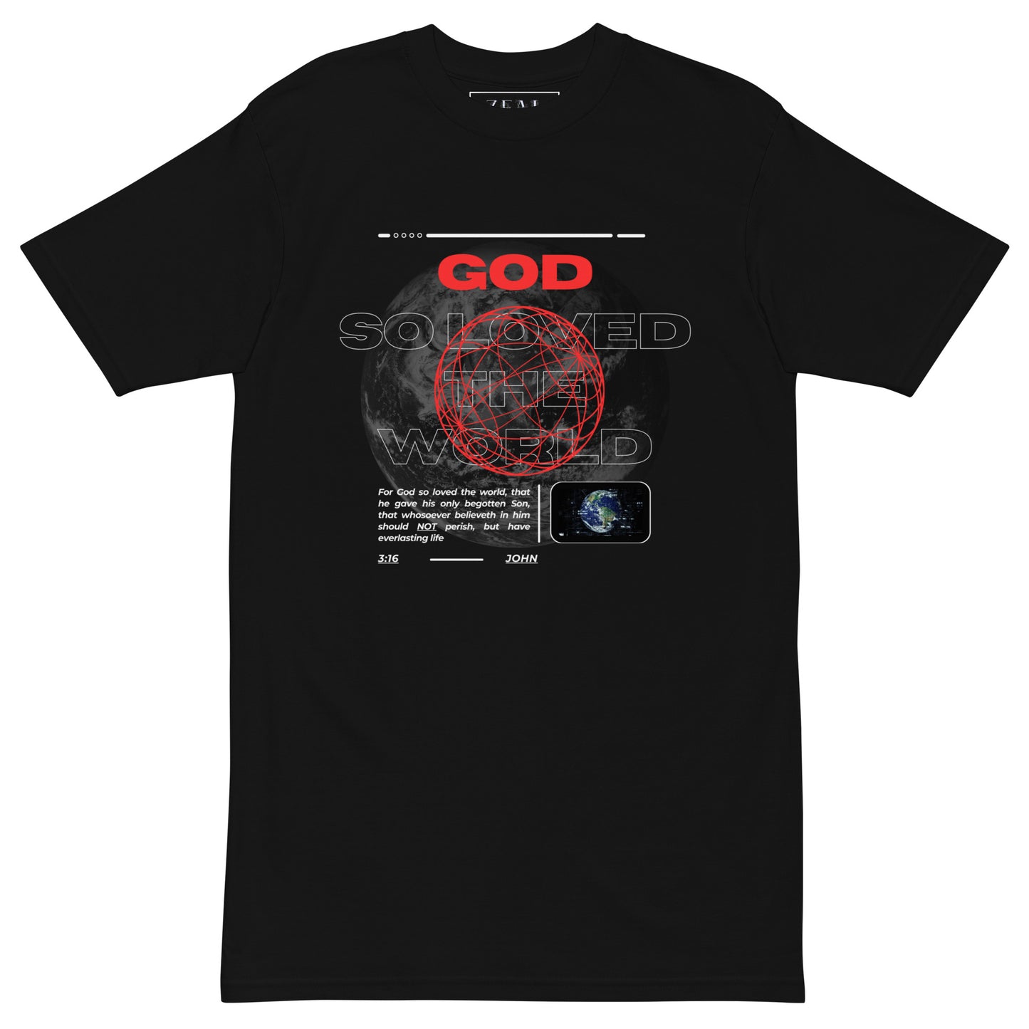 God So Loved The World Tee (Red)