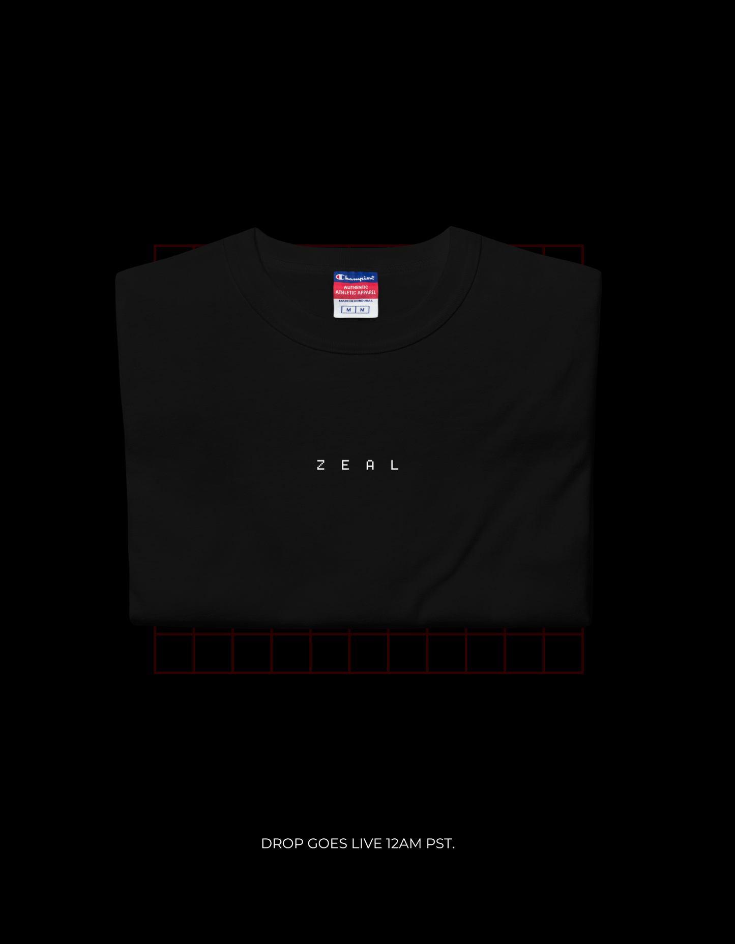 ZEAL x CHAMPION HE IS RISEN TEE