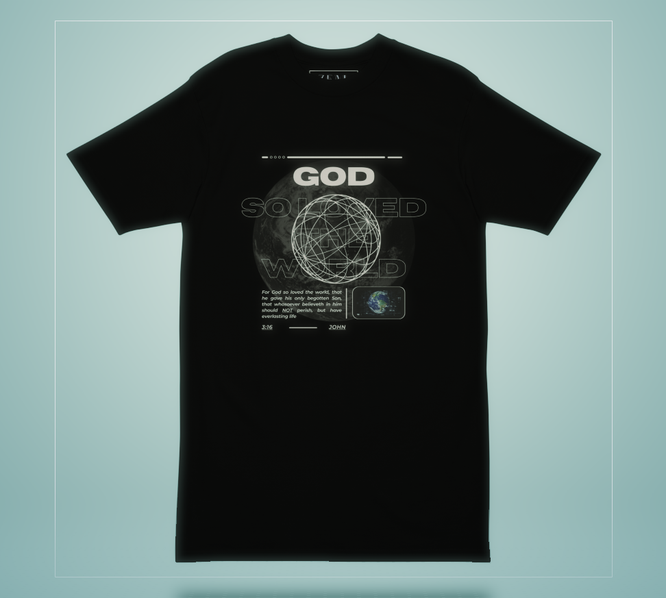 God So Loved The World Tee (White)