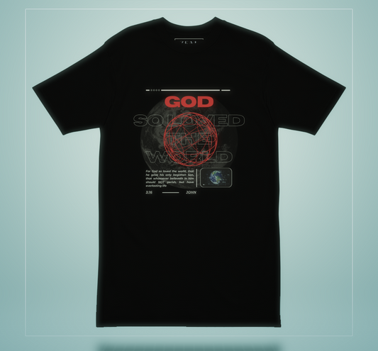 God So Loved The World Tee (Red)