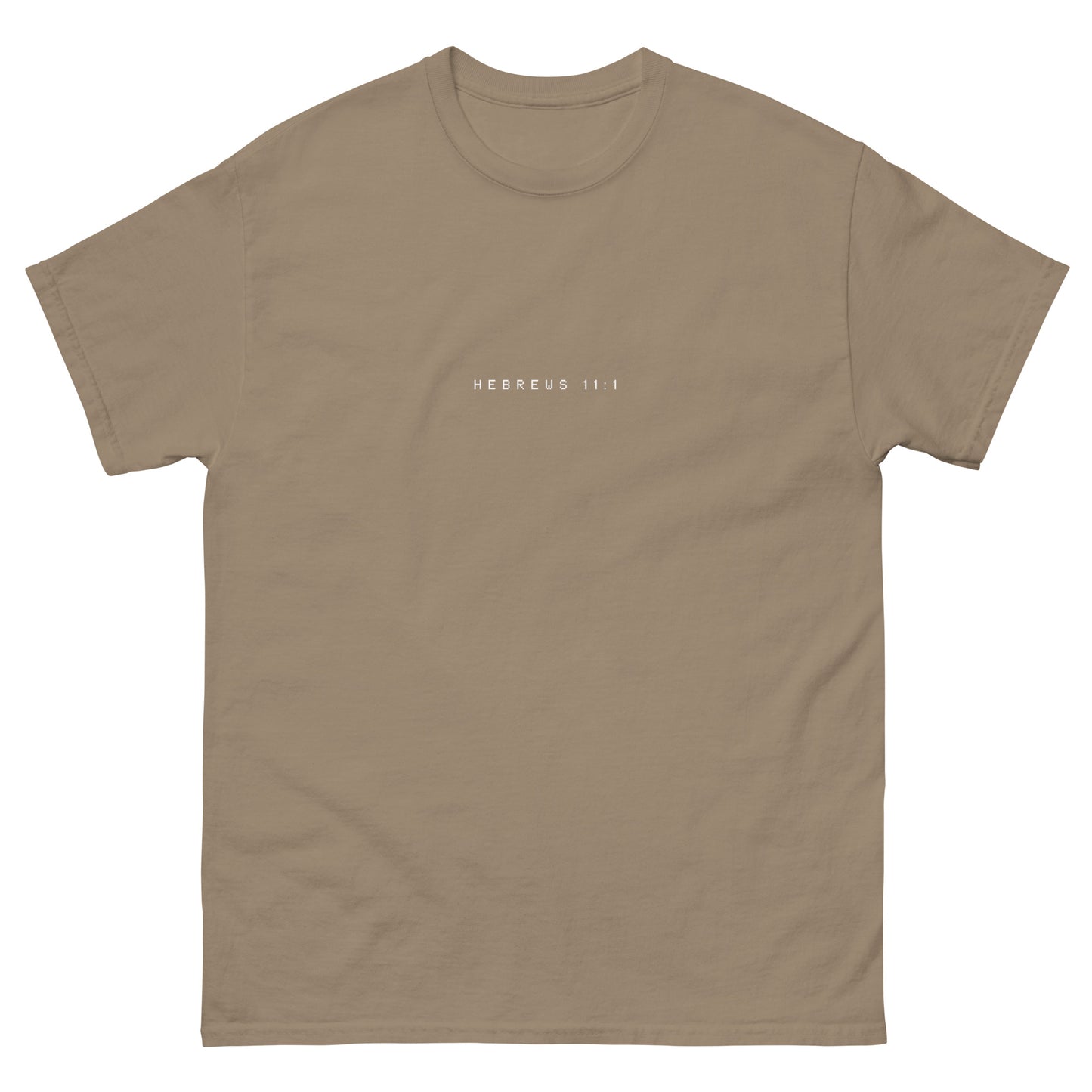 Verse Simplified Tee (Hebrews 11:1)